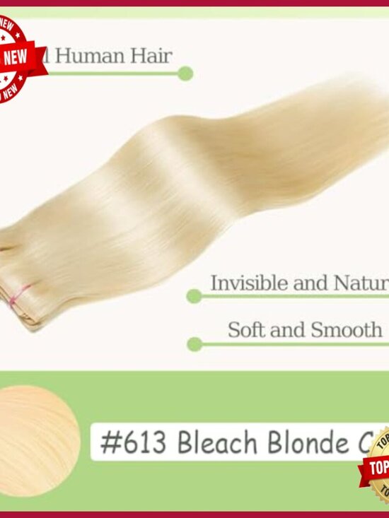 32 Inch Clip-In Human Hair Extensions, 120g 7pcs Set for Volume & Length main image 6